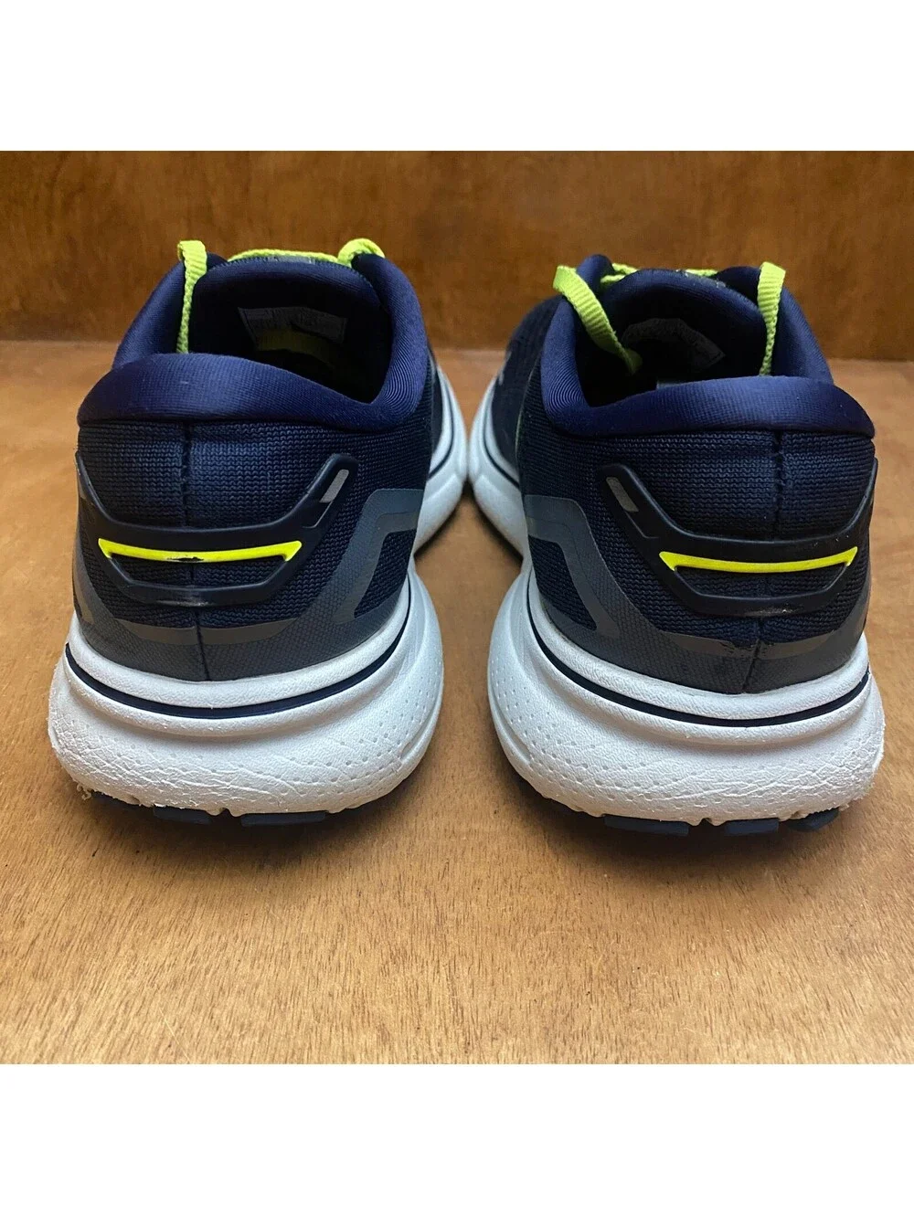 Brooks Ghost 15 Shoes Mens Sz 8.5 Peacoat Nightlife Blue 1103931D429 *No Insoles